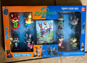 Zootopia Figurine Set