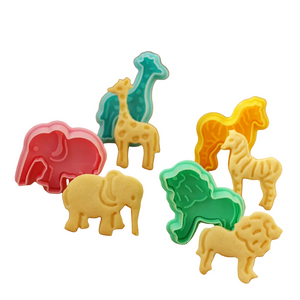 Wild Animals Plunger Cutter