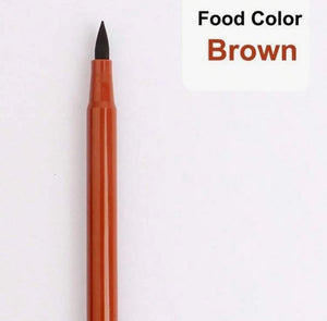 Edible Food Marker Brown