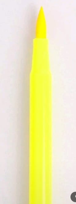 Lemon Yellow Edible Food Marker Pen
