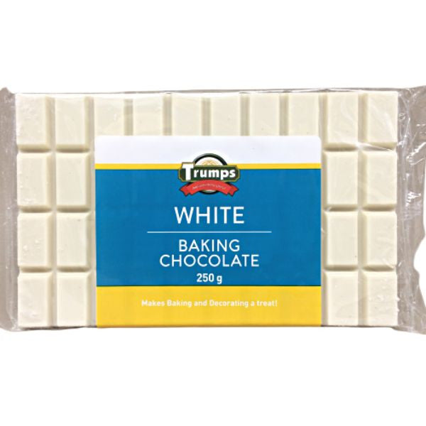 250g White Chocolate Dual Slab