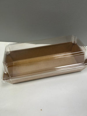 Cardboard Box With Plastic Lid