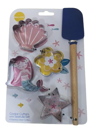 Metal Cookie Cutter Under The Sea With Spatula