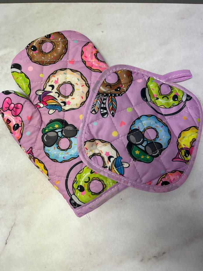 Fabric Oven Mitt