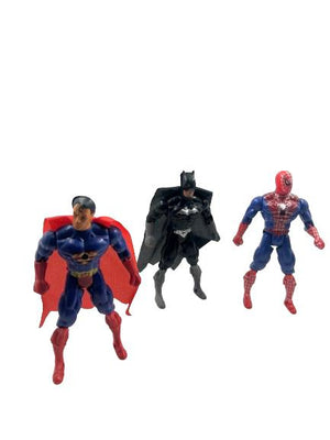 Plastic Superhero figurine