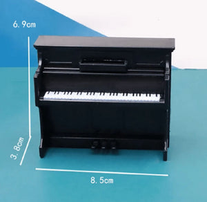 Cake Topper Plastic Piano Music