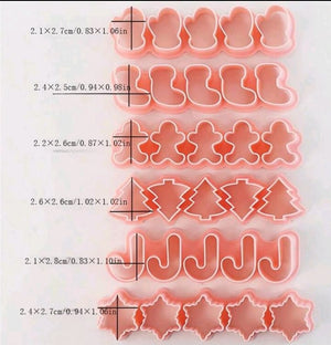 Plastic Cookie Cutter Christmas