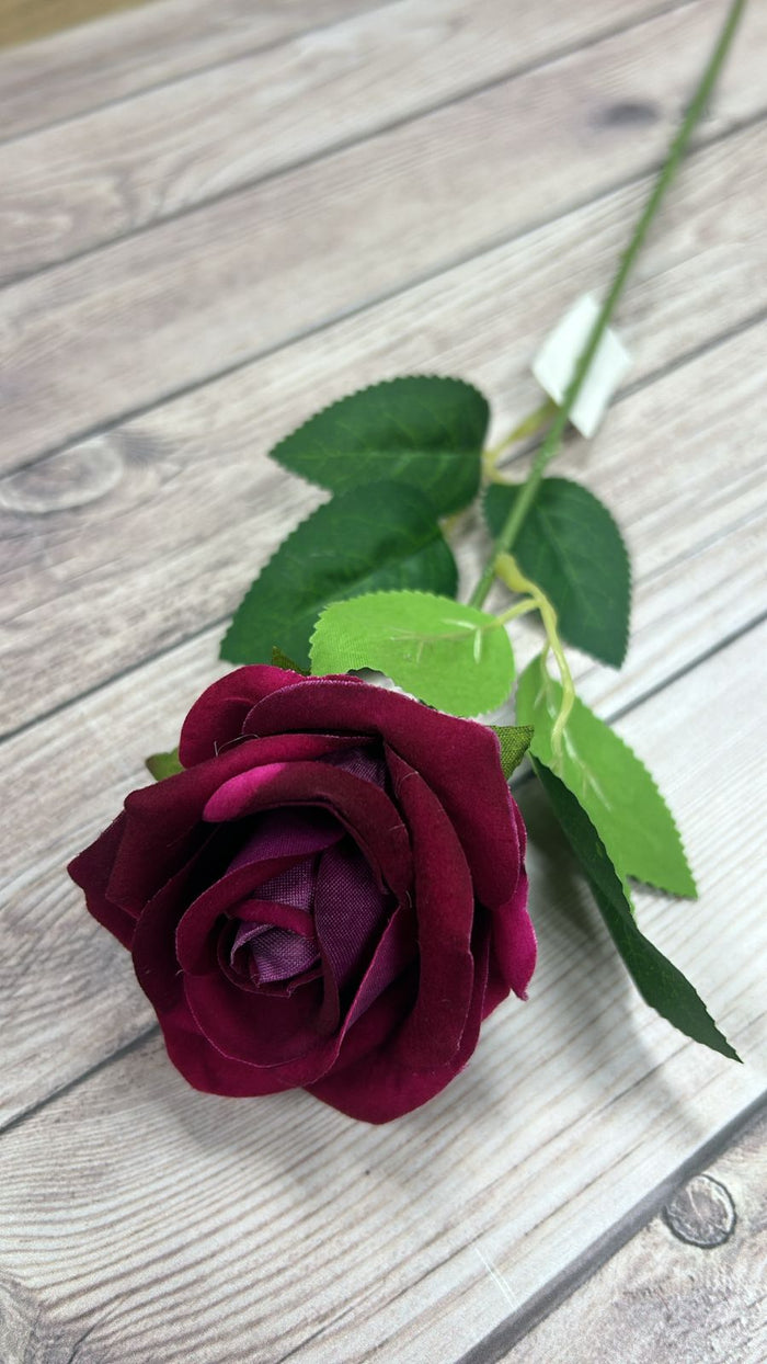 Artificial Flower Single Rose