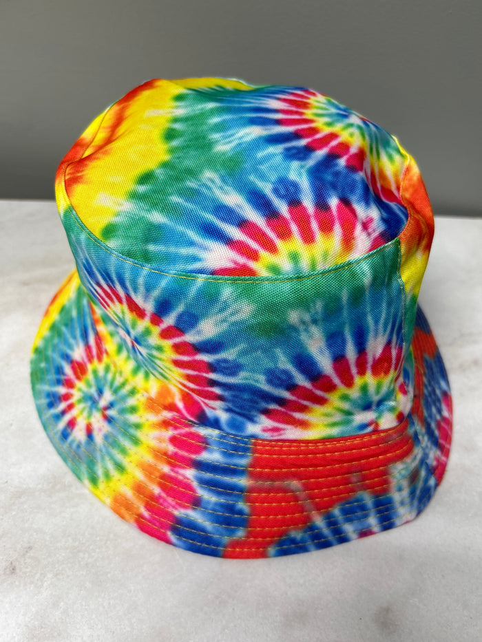 Unisex fun bucket tie dye