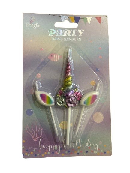 Birthday Candle Unicorn