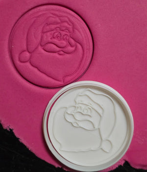 ST129 Santa Face Stamp