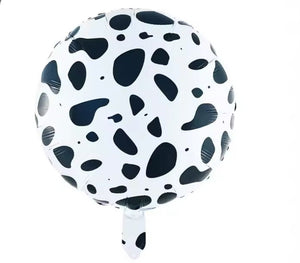 Foil Balloon Animal Print Cow