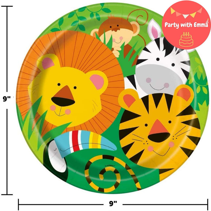 Paper Plates Wild Animal