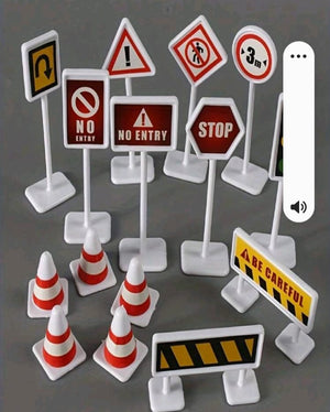 Trafic Light and Road Signs