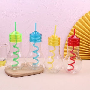 1pc Plastic Water Bottle Bulb Green