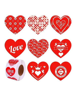 C Valentine Sticker Roll