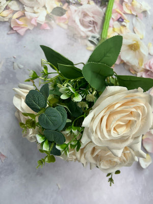 Artificial Flower Bunch Rose