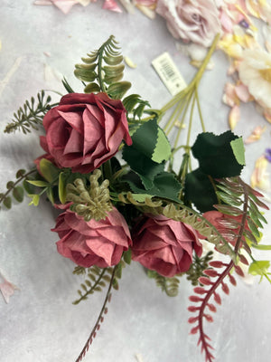 Artificial Flower Bunch Rose