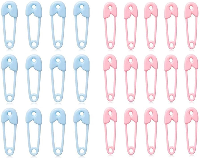 12pc Baby Shower Plastic Diaper Safety Pin