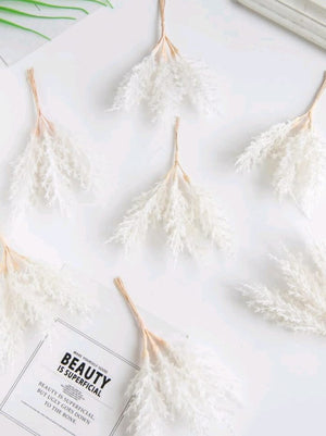 Cake Topper Artificial Reeds Grass Flower