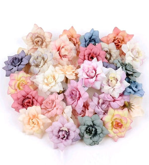 10pc Cake Topper Artificial Flower