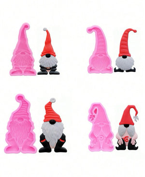Silicone Mould Christmas Gnome