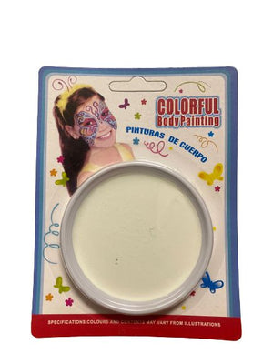 Colourful Body Face Paint Royal White