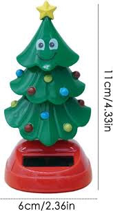 Christmas Solar Wobbler Tree