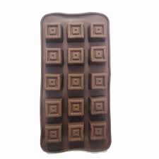 Nr144 Silicone Mould Chocolate Square