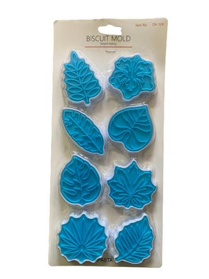 CK-124 Leaves Plastic Cookie Cutters