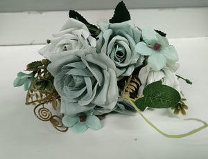 Artificial Flower Rose Bunch and Leave