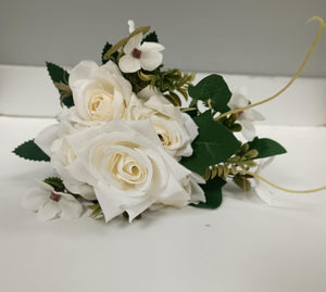 Artificial Flower Rose Bunch and Leave