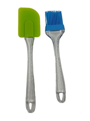 Silicone Oil Pastry Brush and Spatula