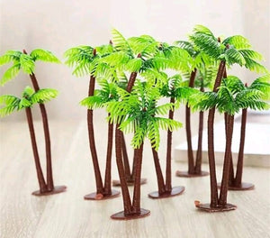 5pc Plastic Coconut Tree Cake Topper