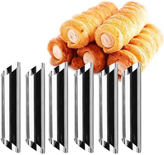 6pc Cannoli Horn Former