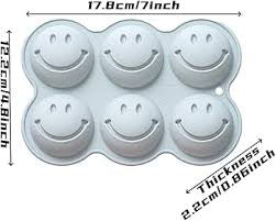 Silicone Mould Smiley face