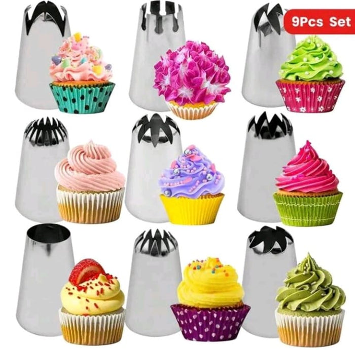 9pc Decorating Nozzles