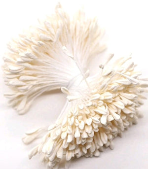 2.5mm Flower Stamens Milky White
