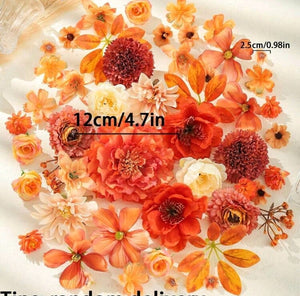 Cake Topper Artificial Autumn Flower
