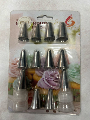 12pc Nozzle Set With Coupler