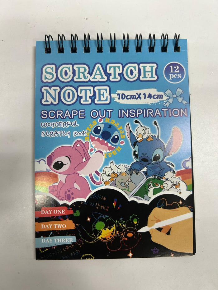 Stitch Scratch Book