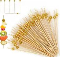 25pc Toothpick With Pearls