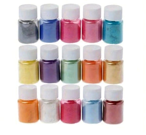 15pc Resin Colouring Powder Pigmen