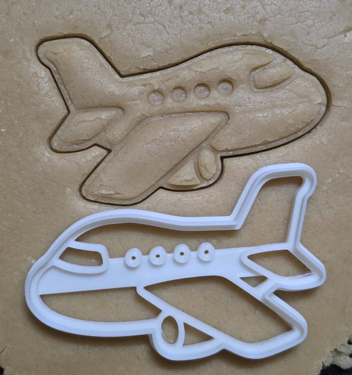 1575 Plane Side View Plastic Cutter 10x6cm