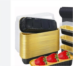 Black Aluminium Baking Loaf Tray