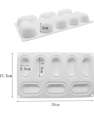 Silicone Mould Tray Mousse Pudding