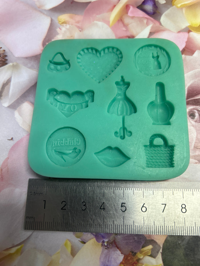 PRE LOVED Silicone Mould Girly