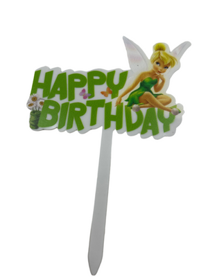 Nr413 Acrylic Cake Topper Tinkerbell