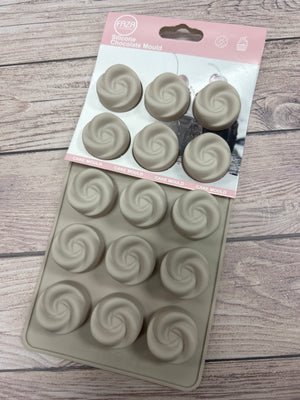 Nr90, Chocolate Mould Truffle Rose