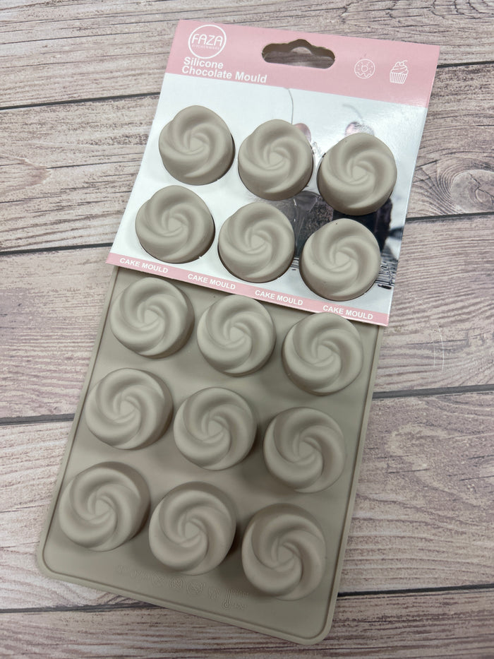 Nr90, Chocolate Mould Truffle Rose